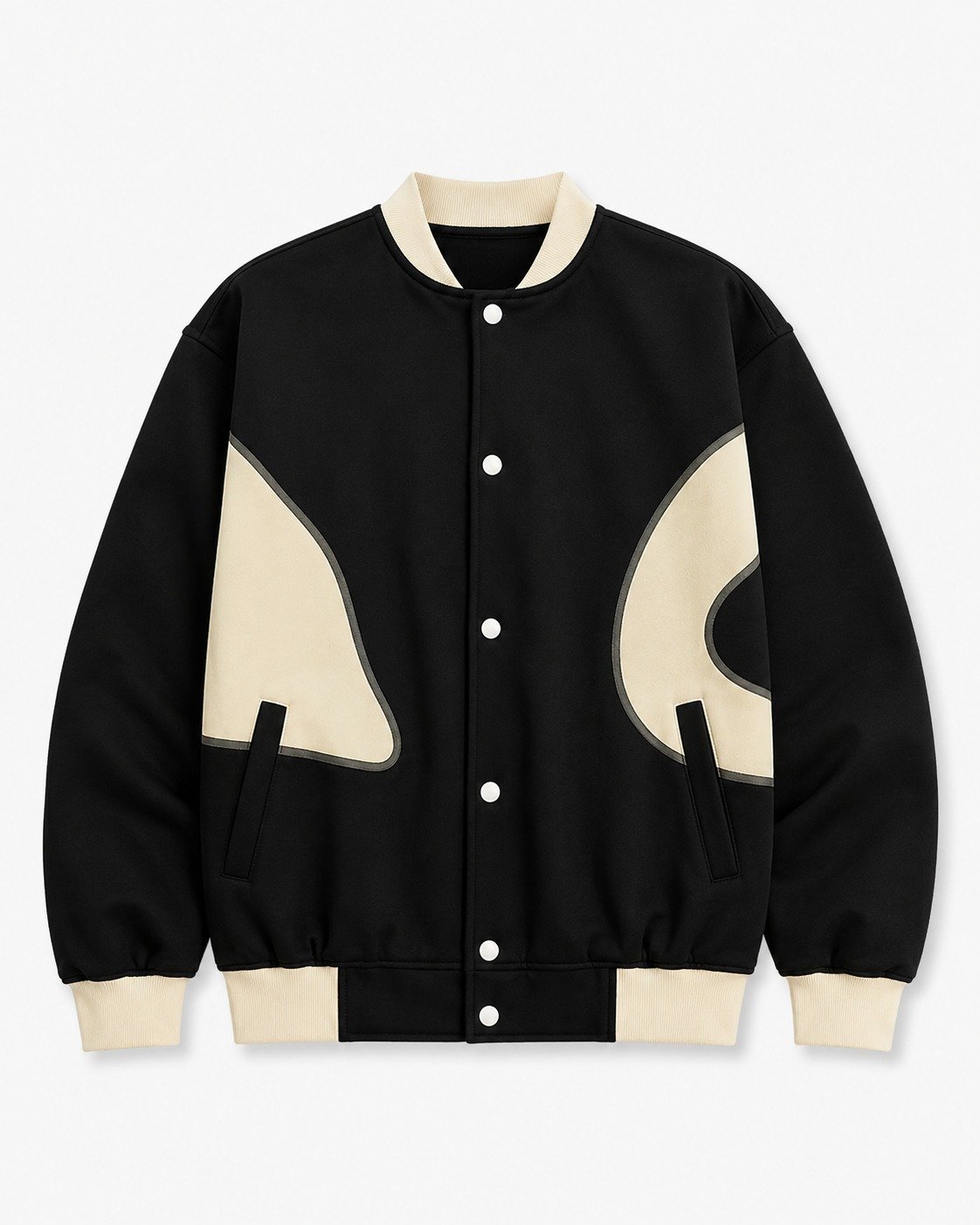 Jaket Varsity - tampak depan